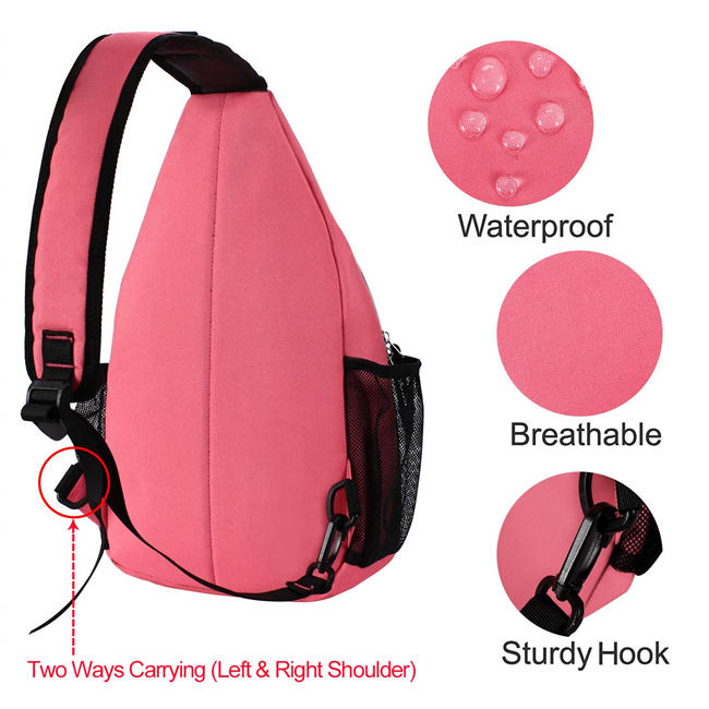 Sling Backpack, Multipurpose Crossbody Shoulder Bag Travel Hiking Daypack